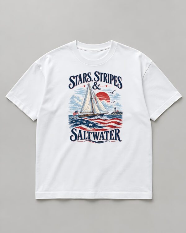 Stars, Stripes & Saltwater Tee