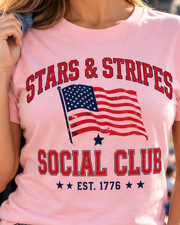 Stars & Stripes Social Club Tee