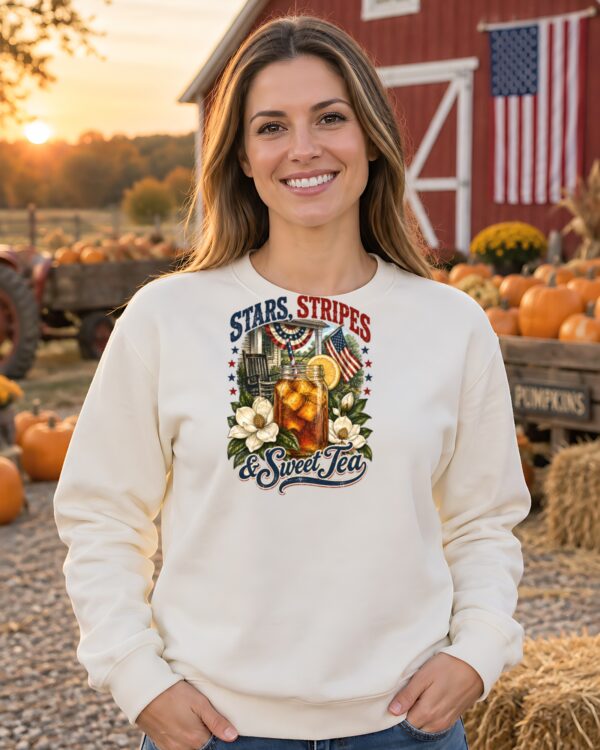 Stars, Stripes & Sweet Tea Crewneck Sweatshirt