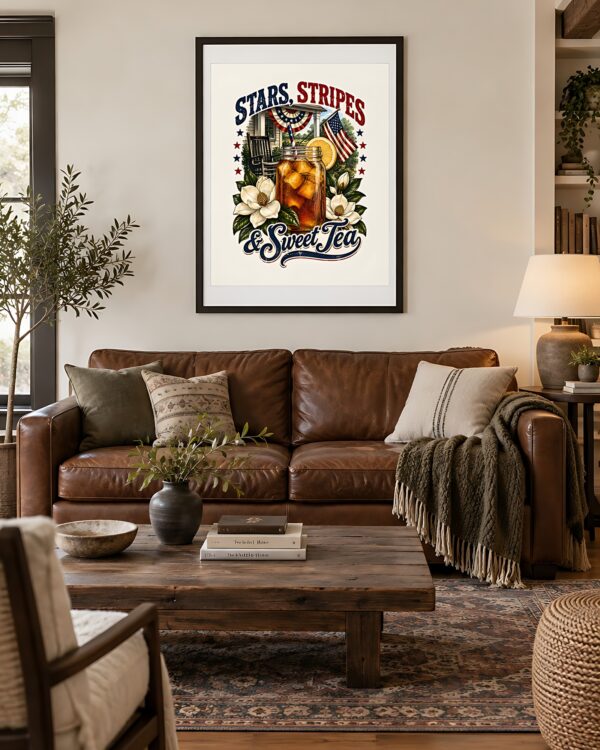 Stars, Stripes & Sweet Tea Poster