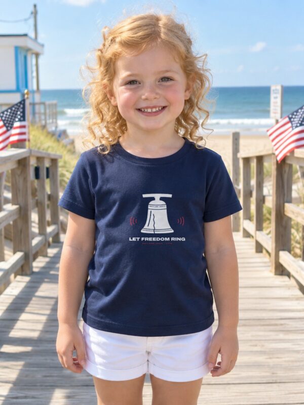 Let Freedom Ring Liberty Bell Toddler Tee