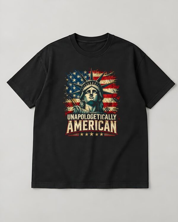 Unapologetically American Lady Liberty Tee
