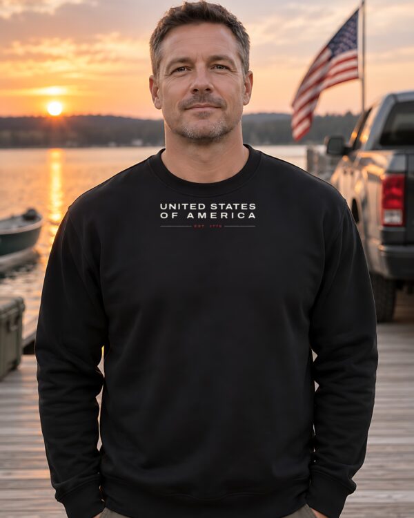United States of America Est. 1776 Crewneck Sweatshirt