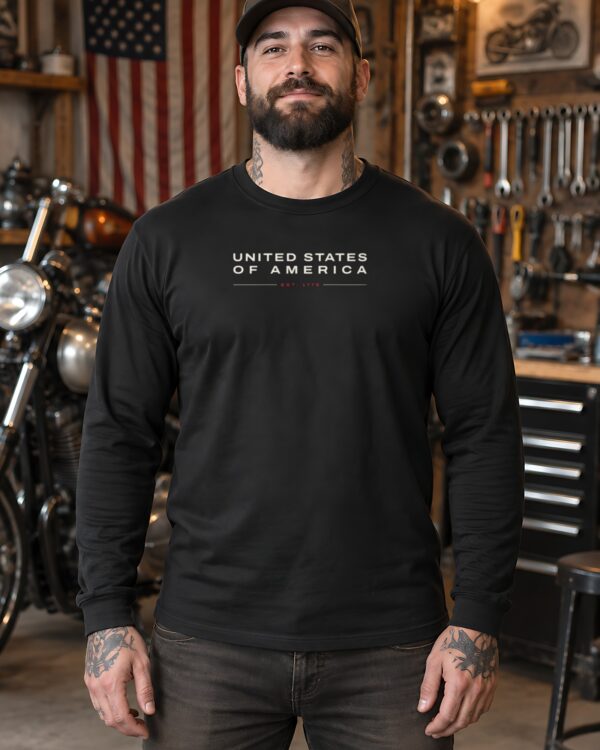 United States of America Est. 1776 Long Sleeve Tee