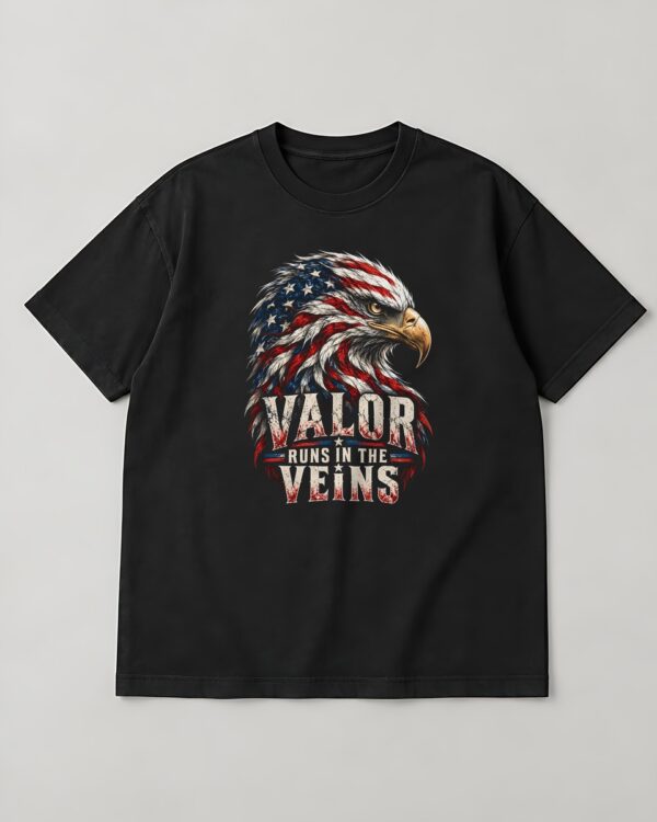 Valor Runs in the Veins Tee