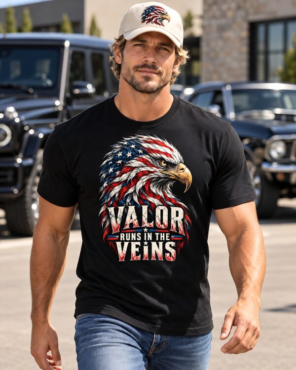 Valor Runs in the Veins Tee