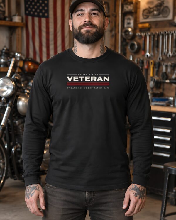 Veteran My Oath Has No Expiration Date Long Sleeve Tee