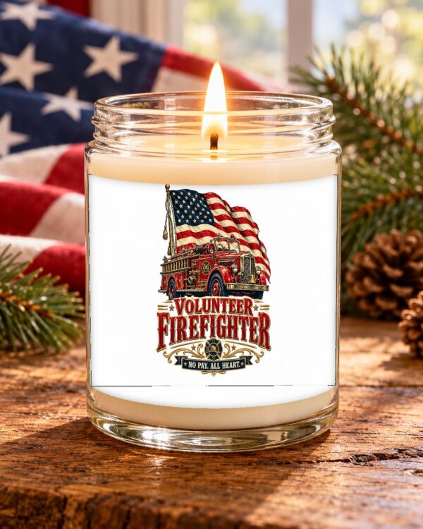 Volunteer Firefighter Soy Candle