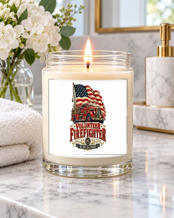 Volunteer Firefighter Soy Candle