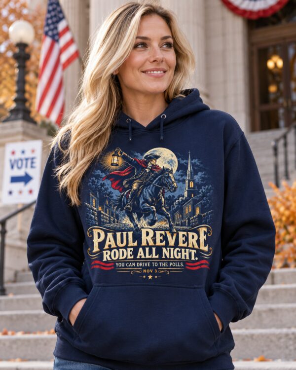 Paul Revere Rode All Night Women's Hoodie