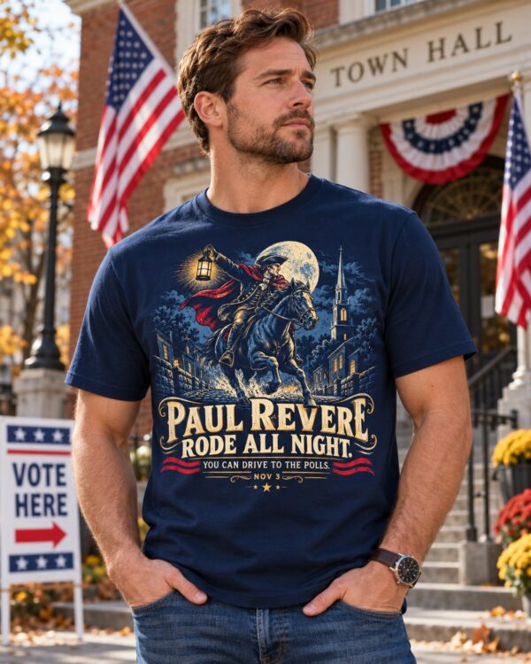 Paul Revere Rode All Night Men's Tee