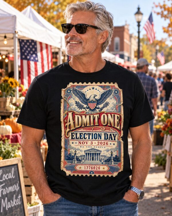 Admit One Election Day Men's Tee