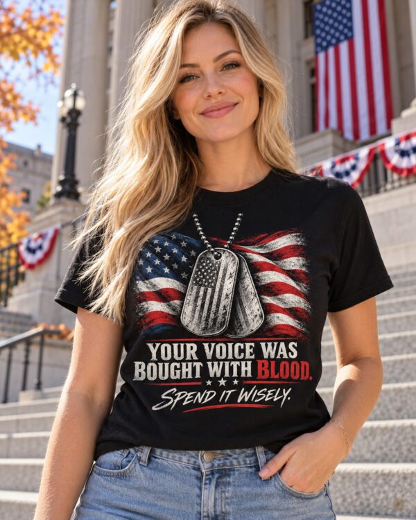Your Voice Was Bought With Blood Women's Tee