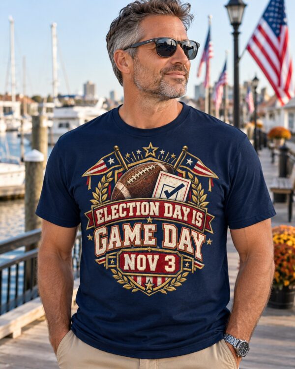 Election Day Is Game Day Men's Tee