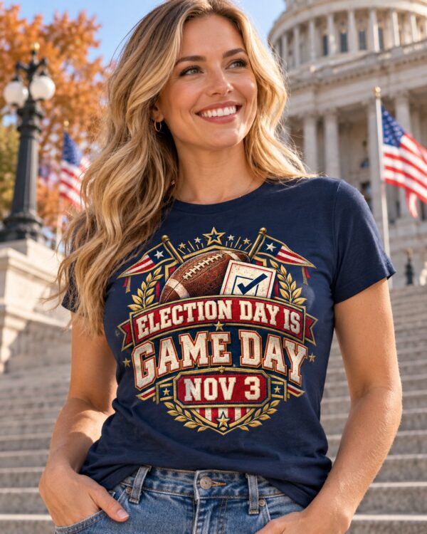 Election Day Is Game Day Women's Tee