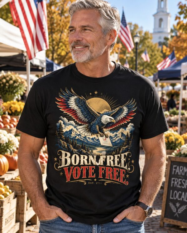 Born Free Vote Free Men's Tee