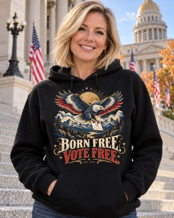 Born Free Vote Free Women's Hoodie