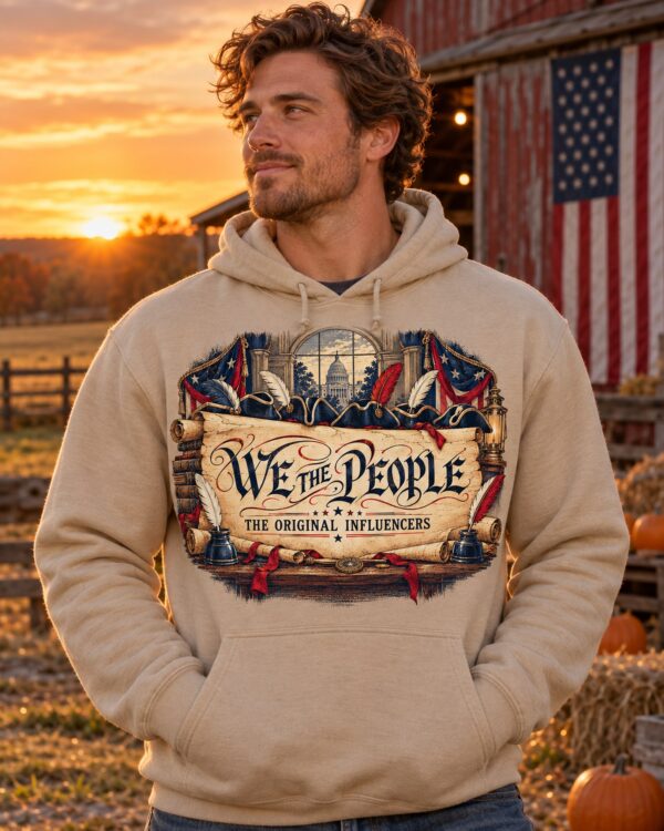 We the People The Original Influencers Men's Hoodie