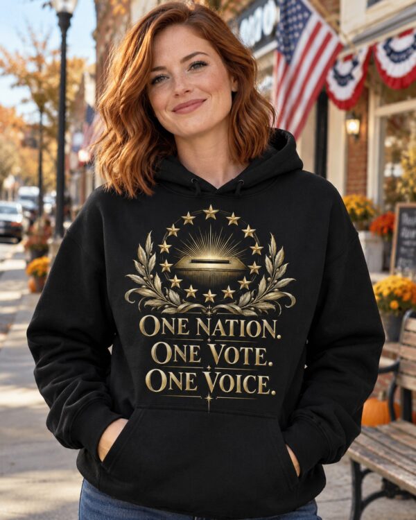 One Nation One Vote One Voice Women's Hoodie