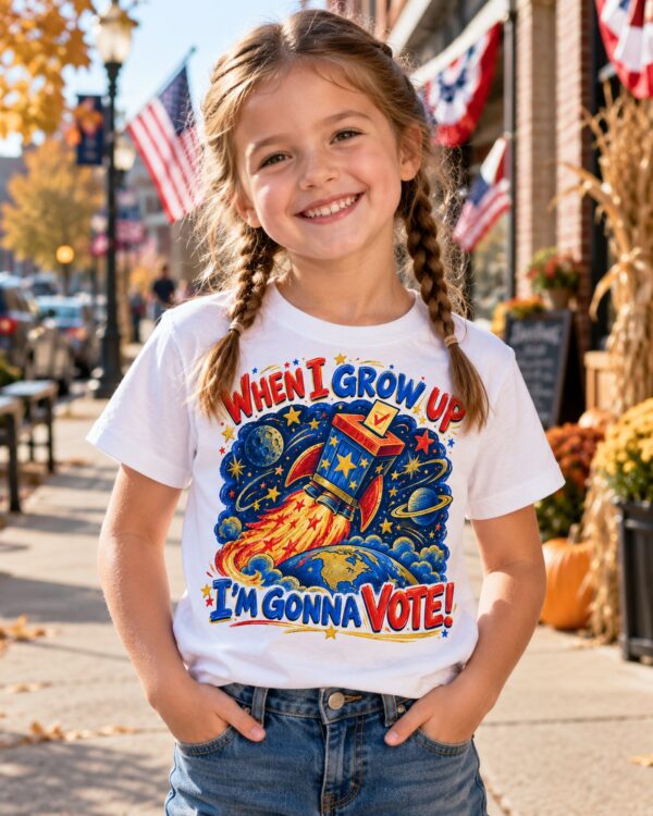 When I Grow Up I'm Gonna Vote Youth Tee