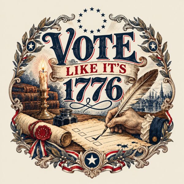 Vote Like It's 1776 Men's Tee