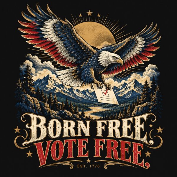 Born Free Vote Free Men's Tee