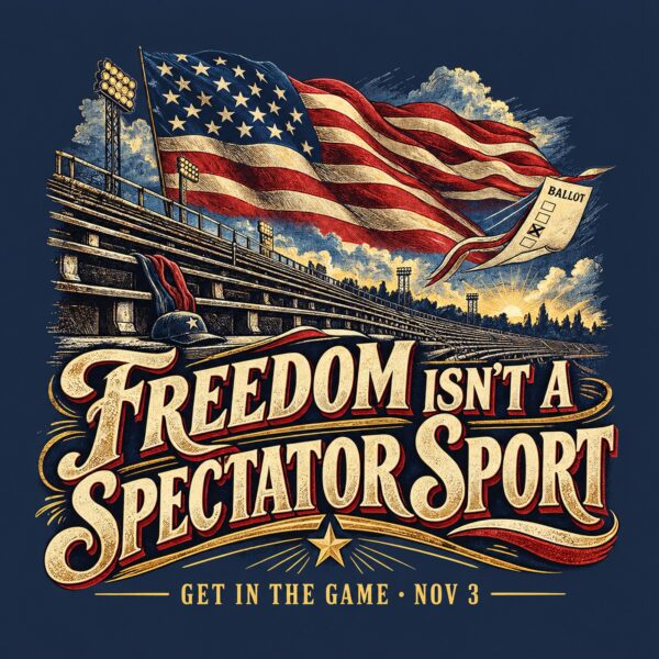 Freedom Isn't a Spectator Sport Men's Hoodie